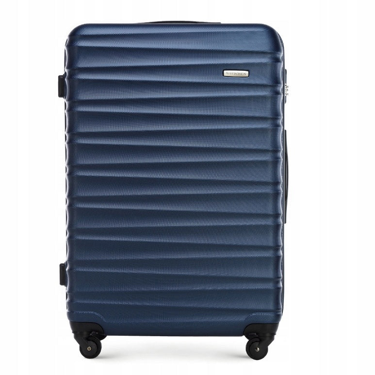 Large suitcase WITTCHEN Groove Line 56-3A-313-91 navy blue