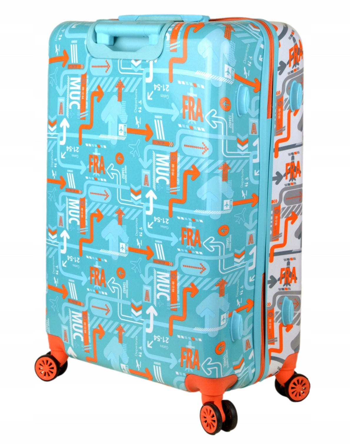 Large suitcase on wheels SUNBAG Fly360 DualColor Depth (shorter edge) 29 cm