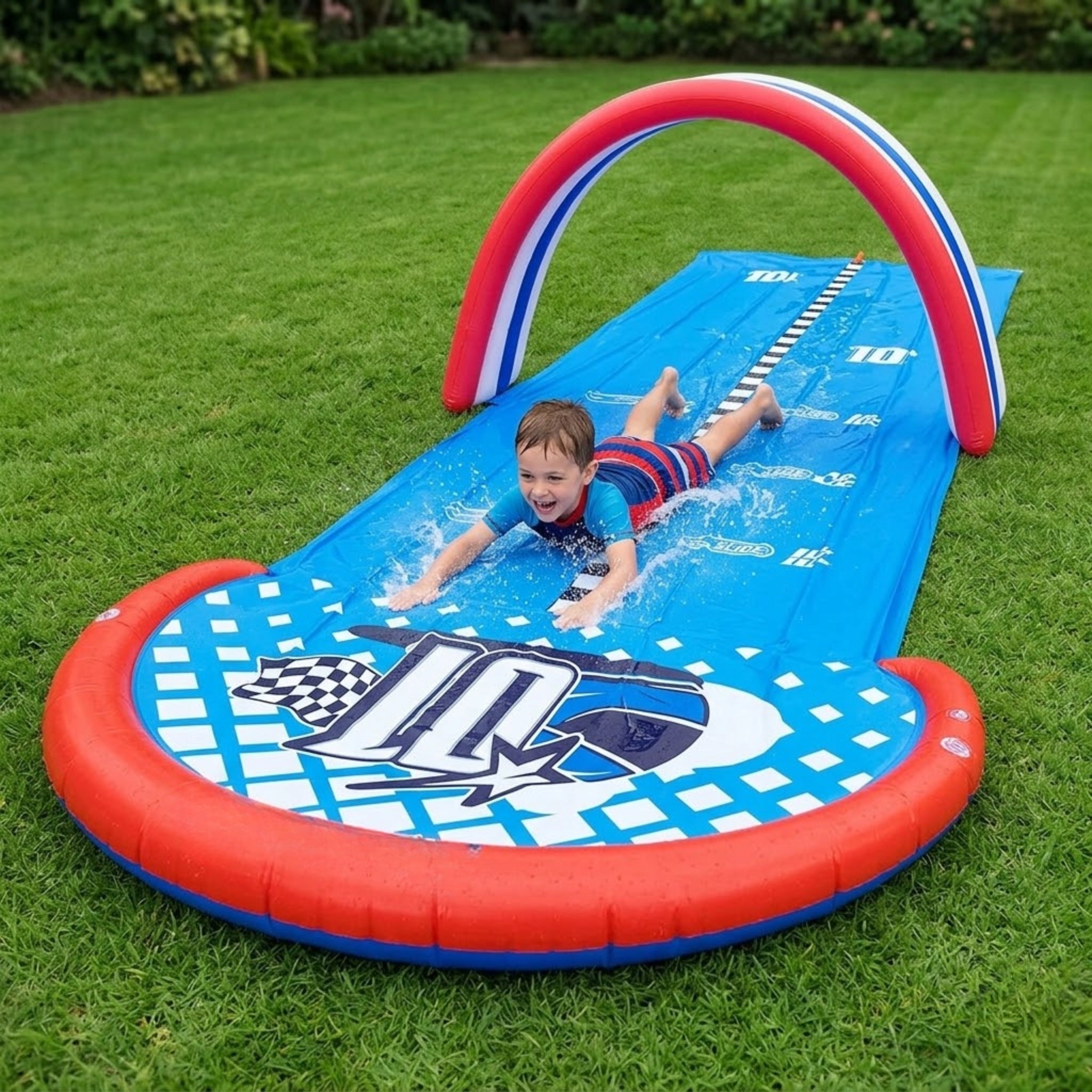 Large water slide 488cm Jilong slide for children garden slide Packaging status original