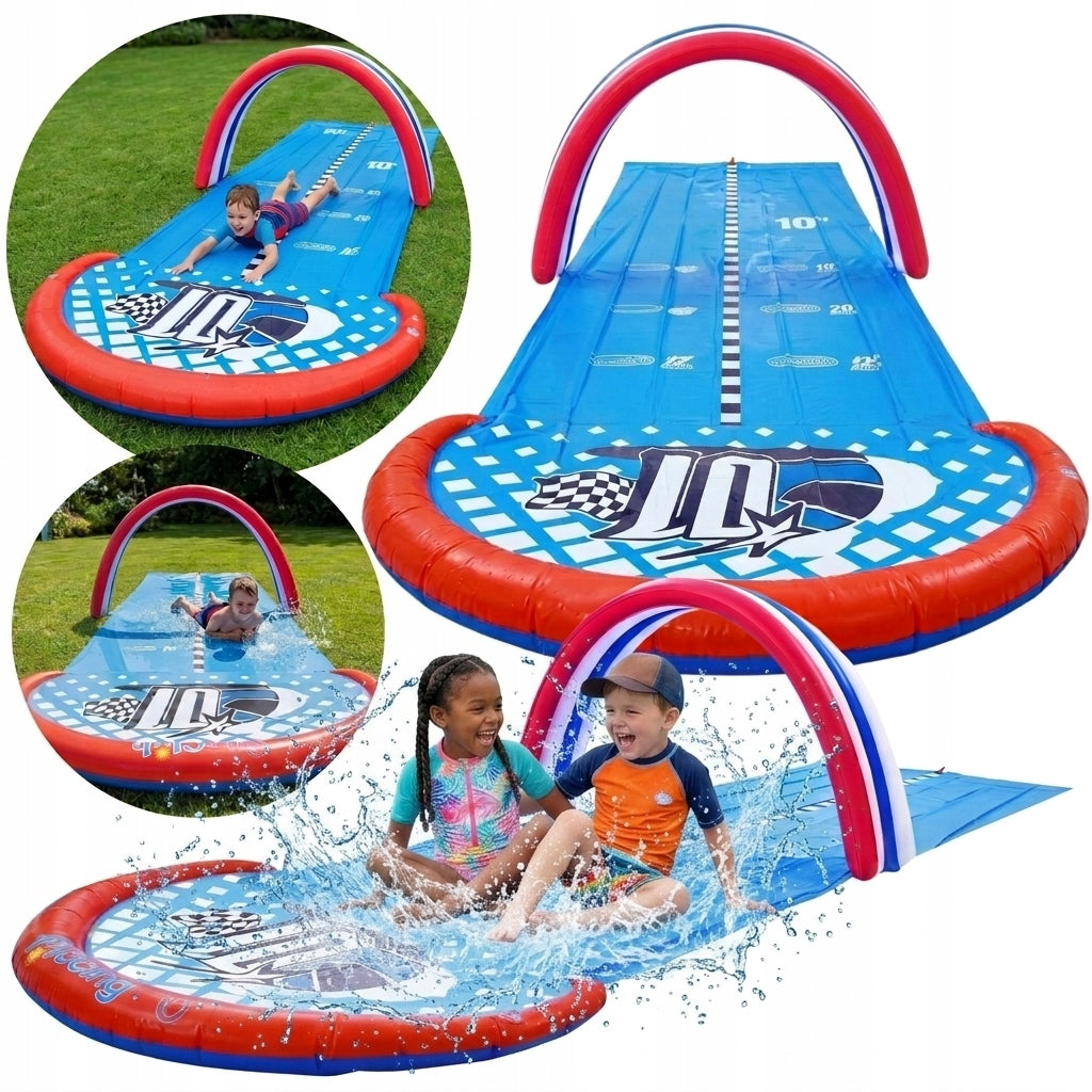 Large water slide 488cm Jilong slide for children garden slide