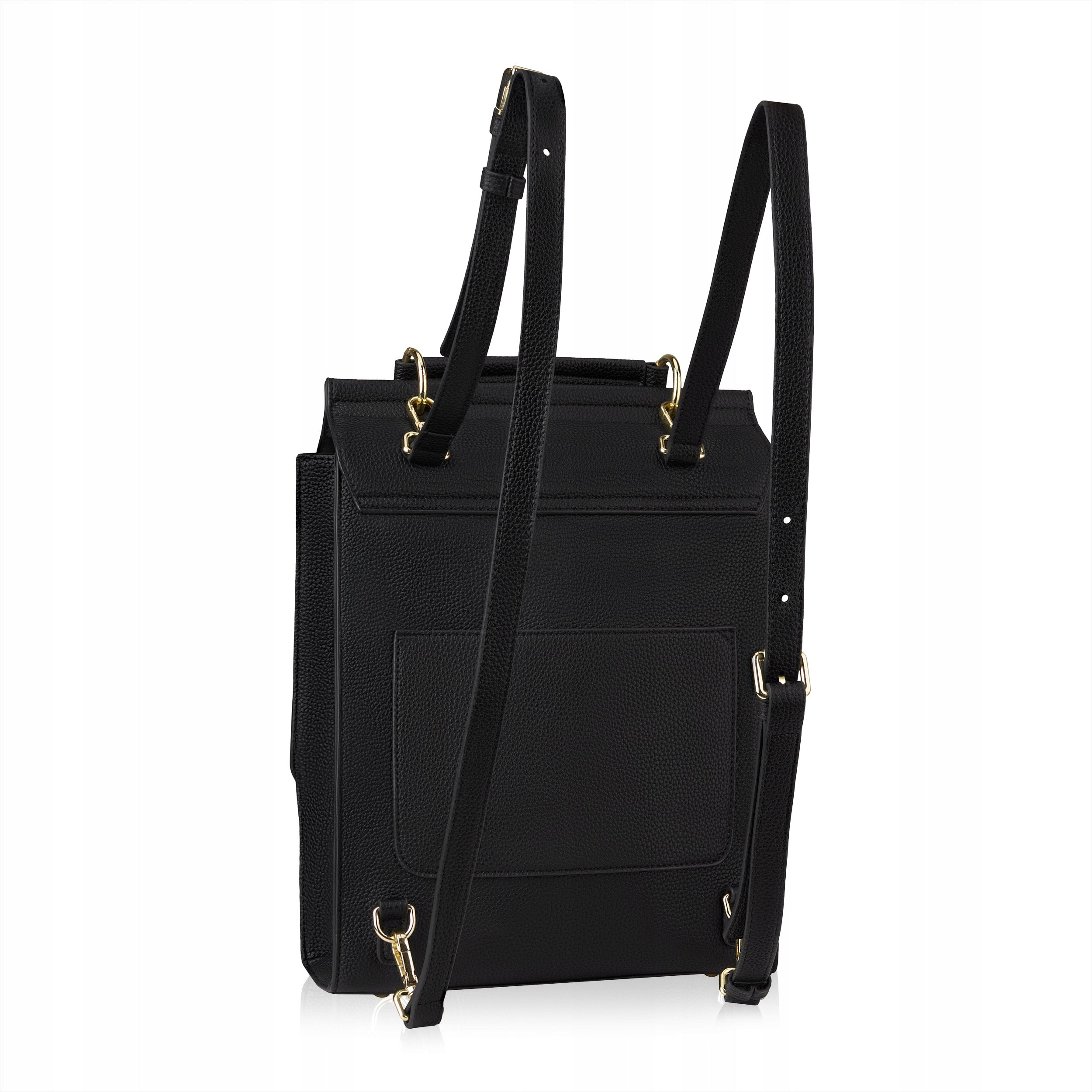 Large women's backpack Faux leather REESE Betlewski rectangular totebag eco Brand Betlewski