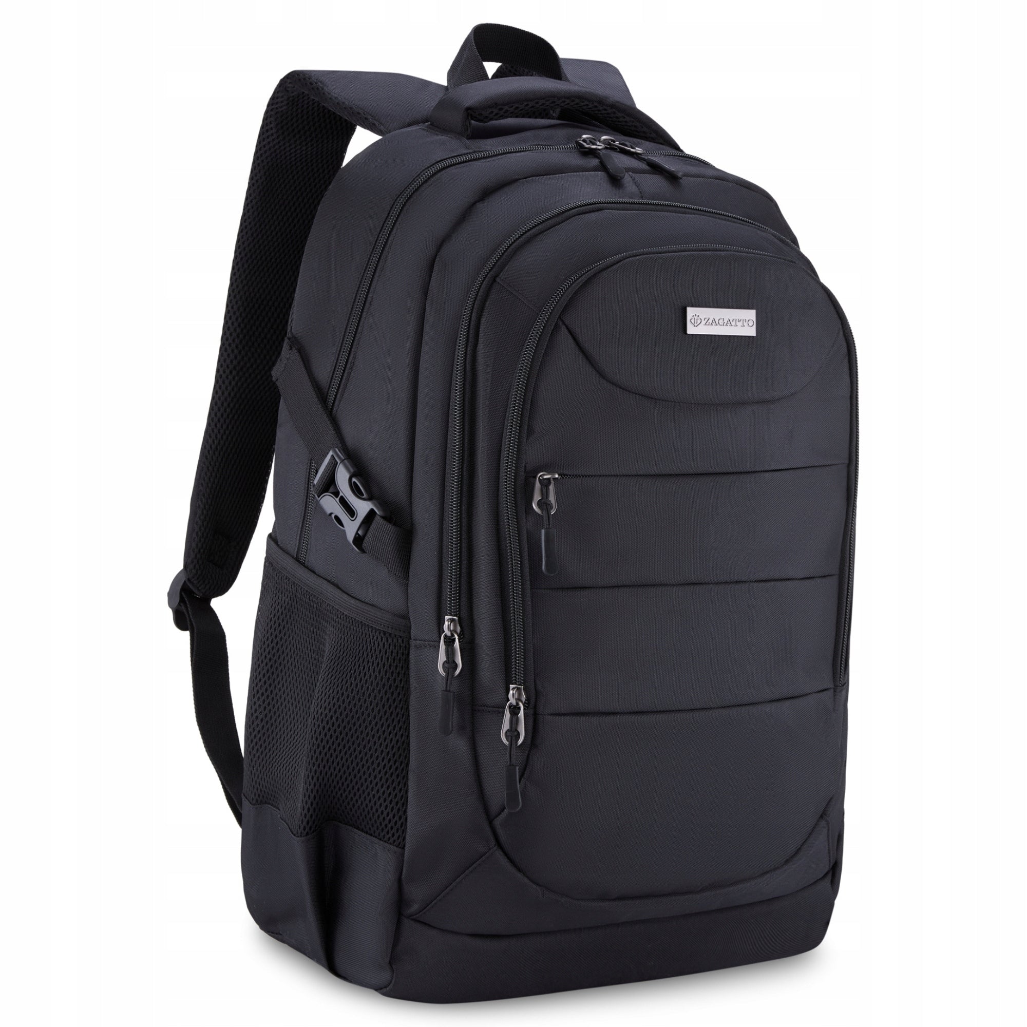Large women's school backpack roomy with laptop space 17" ZAGATTO