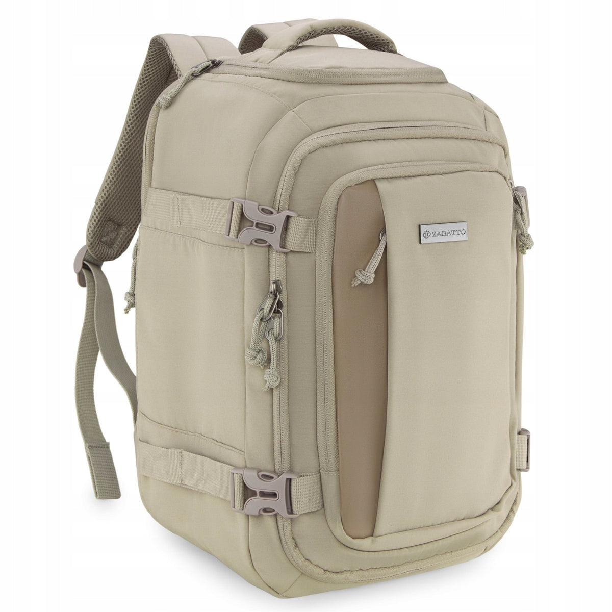 Large women's school backpack roomy with laptop space 17" ZAGATTO