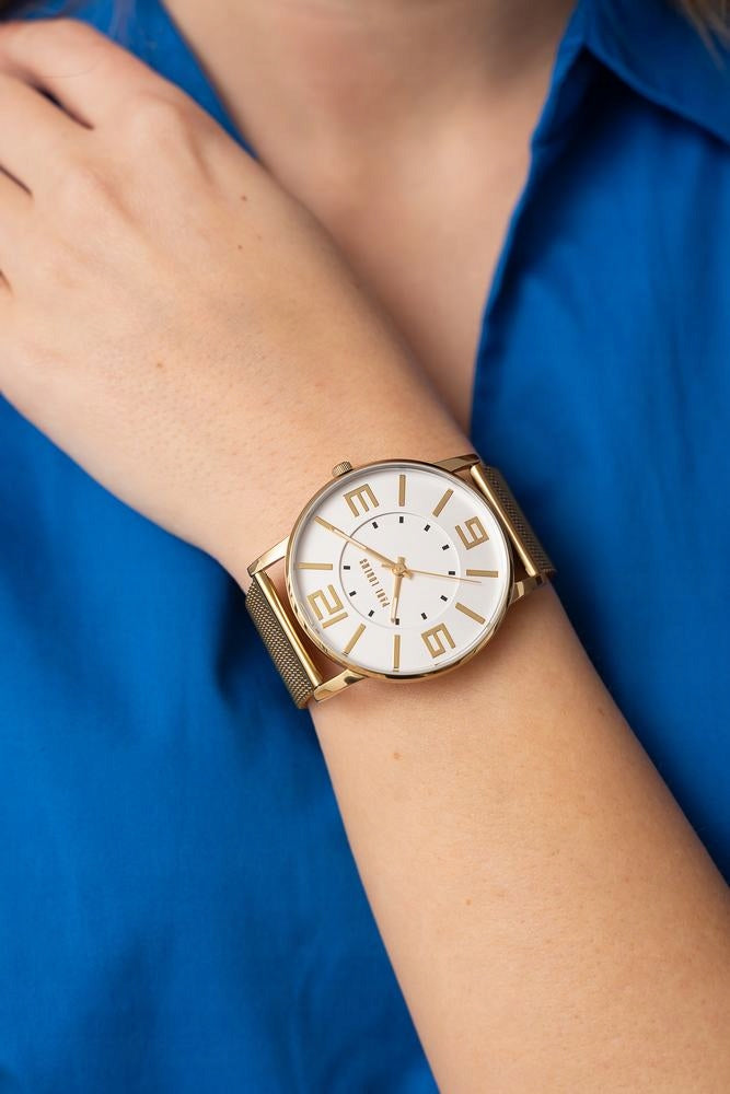 Large women's watch Paul Lorens DEBBY - clear dial with numbers + ENGRAVING Brand Paul Lorens