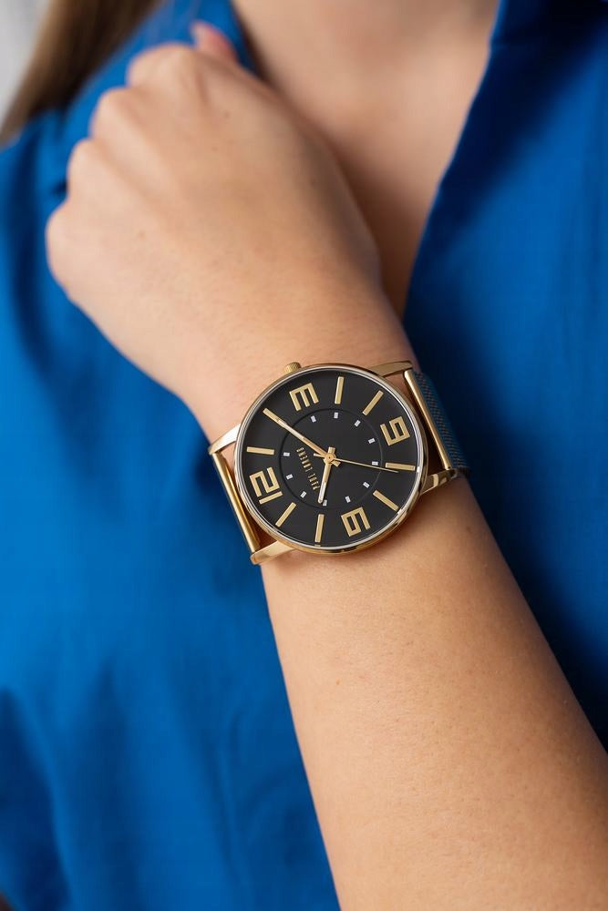 Large women's watch Paul Lorens DEBBY - clear dial with numbers + ENGRAVING Brand Paul Lorens