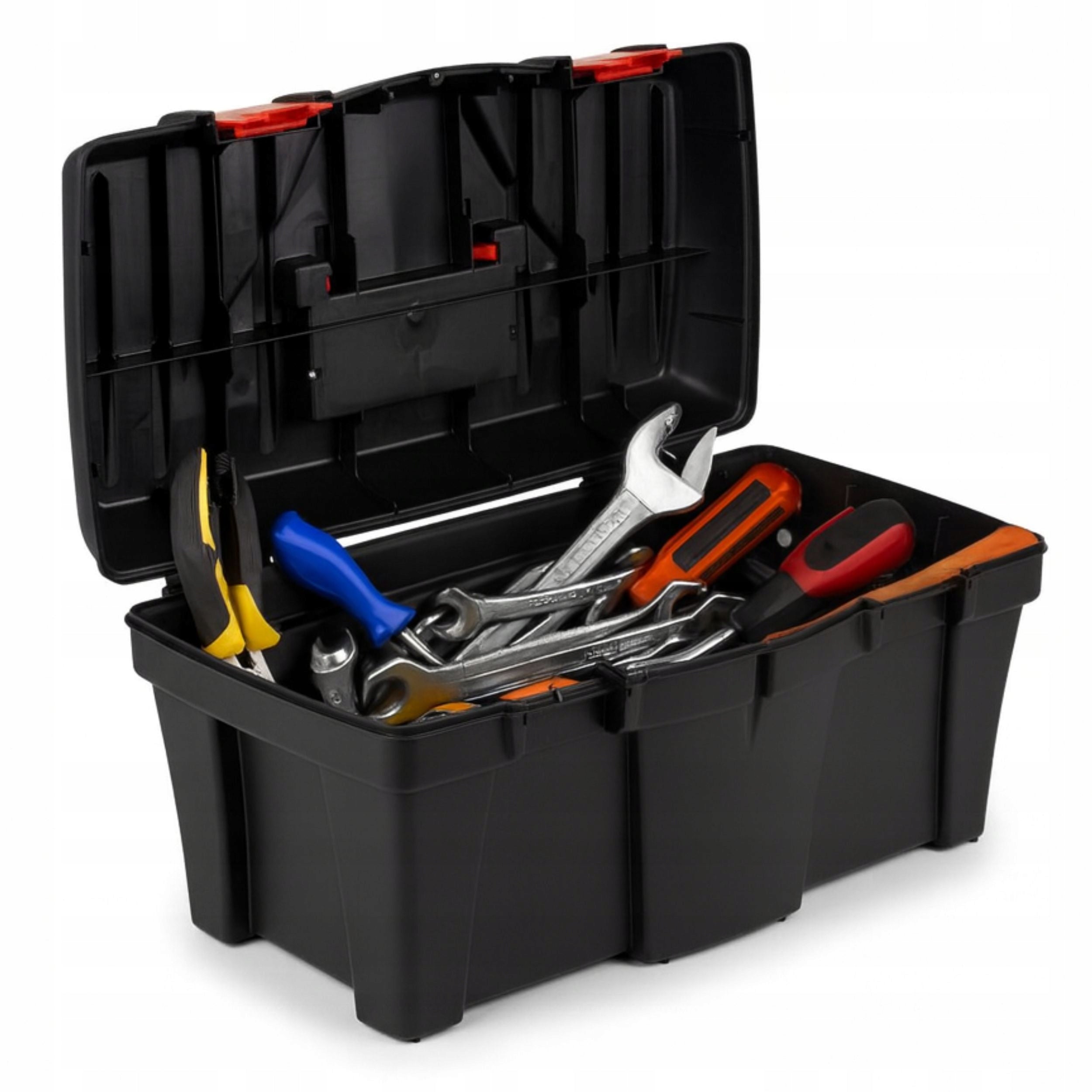 Large workshop tool box 11,5kg lifting capacity 46x25,7 cm Suitcase Accessories included no