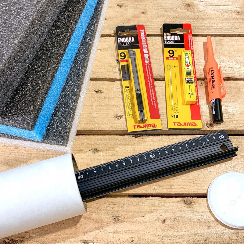 Larger set of tools LeanFoam - unbroken knife, Tajima, Lyra pen Manufacturer code LF-ZESTAW-DUZY