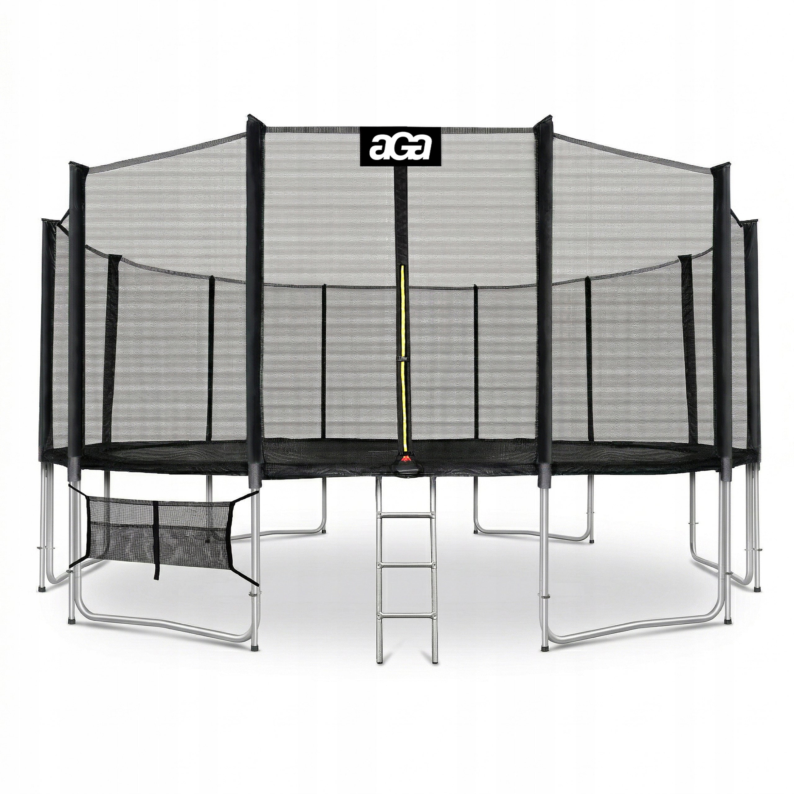 Largest Trampoline on the Market aGa SPORT PRO 518cm 17ft. Black PREMIUM Brand Aga