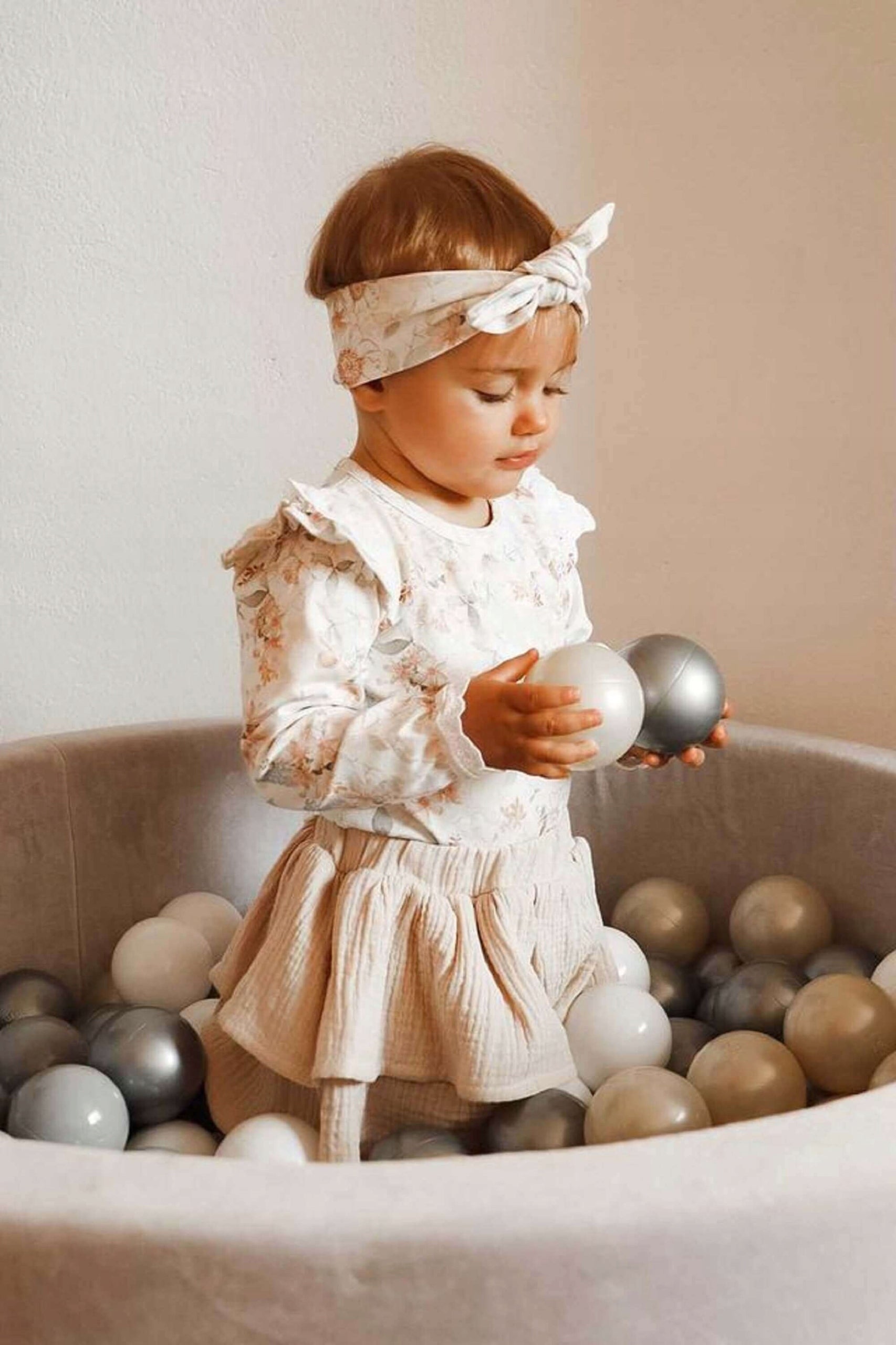 Largest foam square toys with pool micro Velvet light grey +100 balls EAN (GTIN) 5904181216180