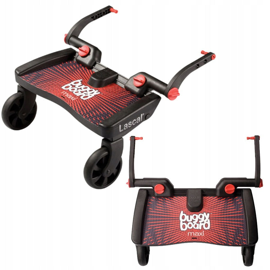 Lascal Board MAXI Stroller attachment up to 20 kg | RED