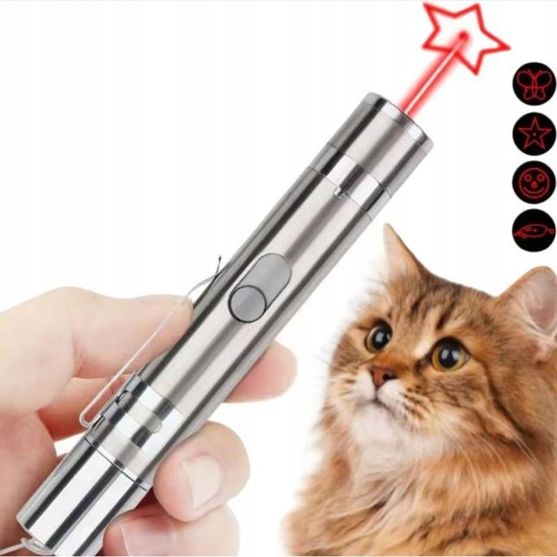 Laser Indicator Laser Flashlight Cat Toy Rechargeable USB UV Laser