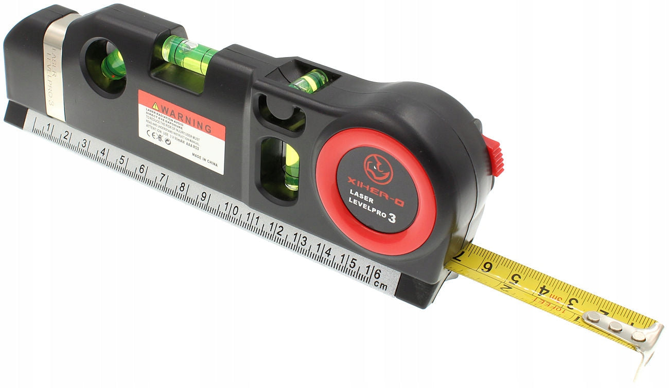 Laser Level Measure 300cm Cross Laser Linear Measure 3 Libelle Kind bubble level