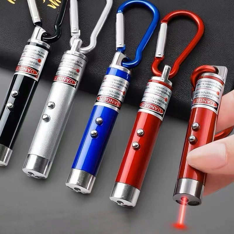 Laser Pointer 2in1 LED Flashlight Cat Dog Toy Keychain EAN (GTIN) 5905567746628