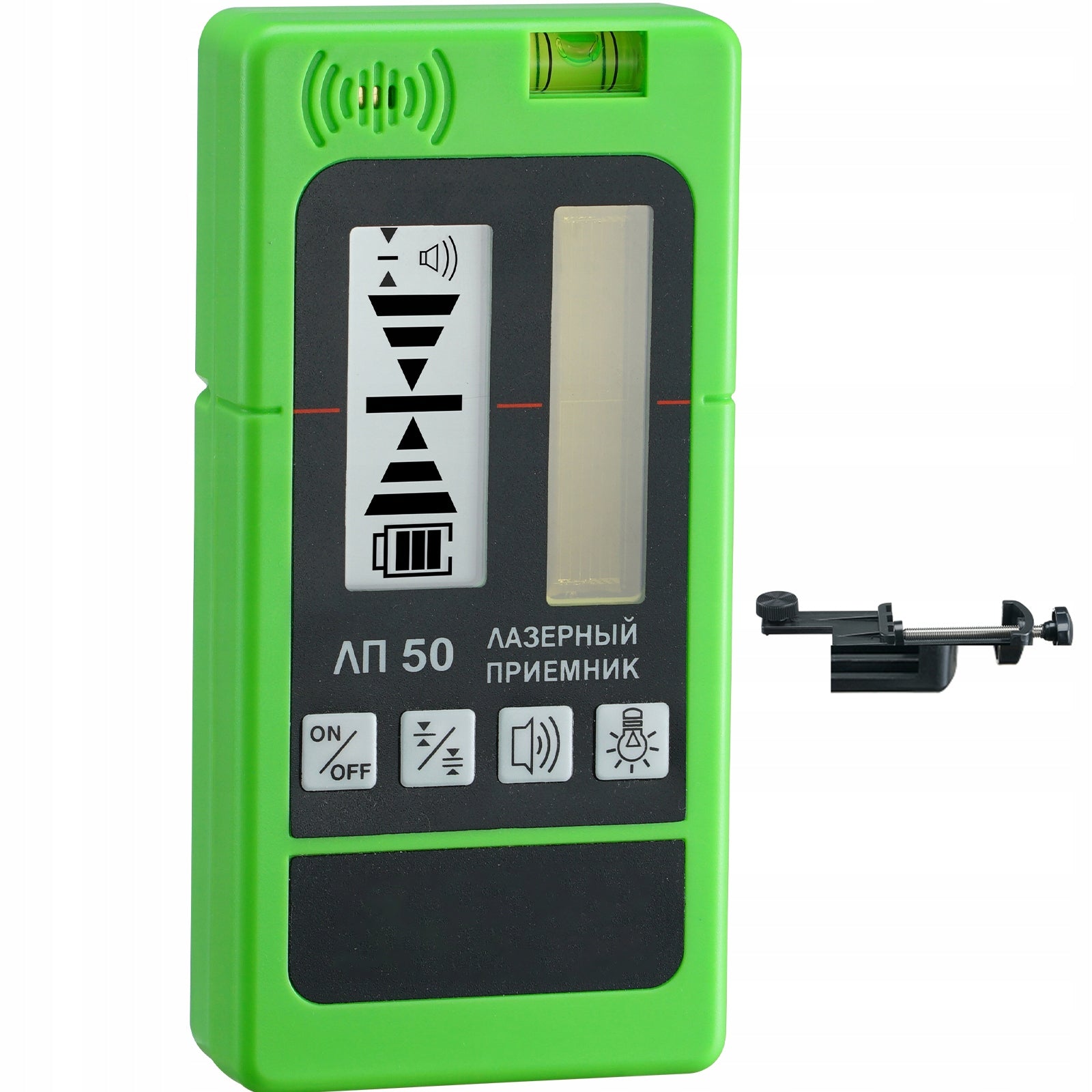Laser Receiver 0,28KG Dual LCD Display High Accuracy