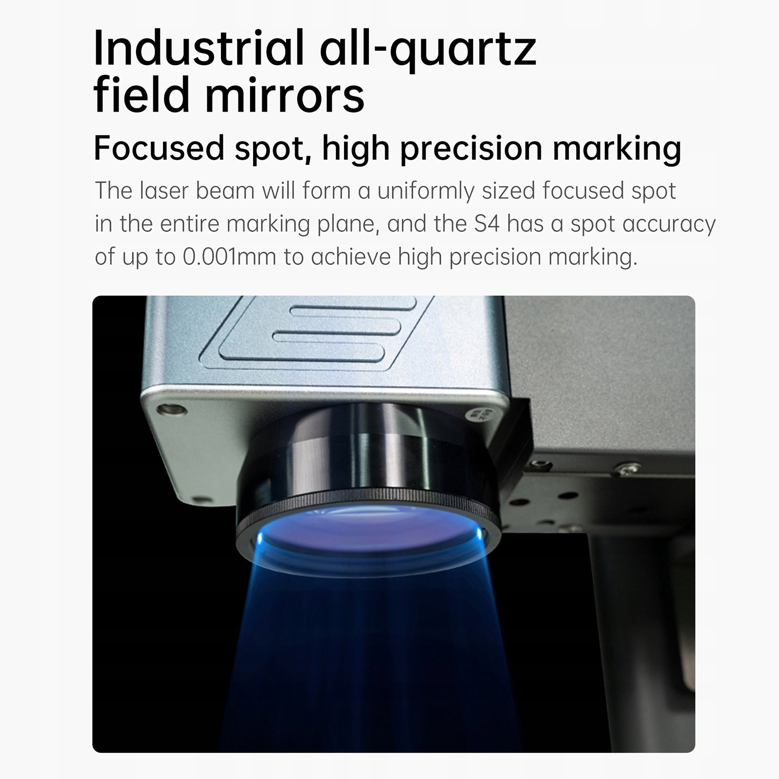 Laser engraving machine 20W 20x20cm engraving area 10000mm/s engraving machine