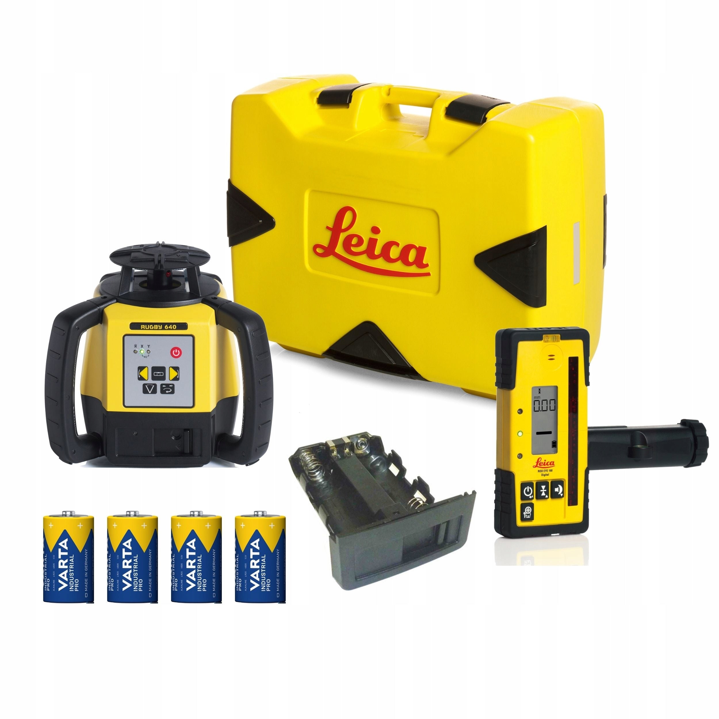 Laser leveler Leica Rugby 640 + detector