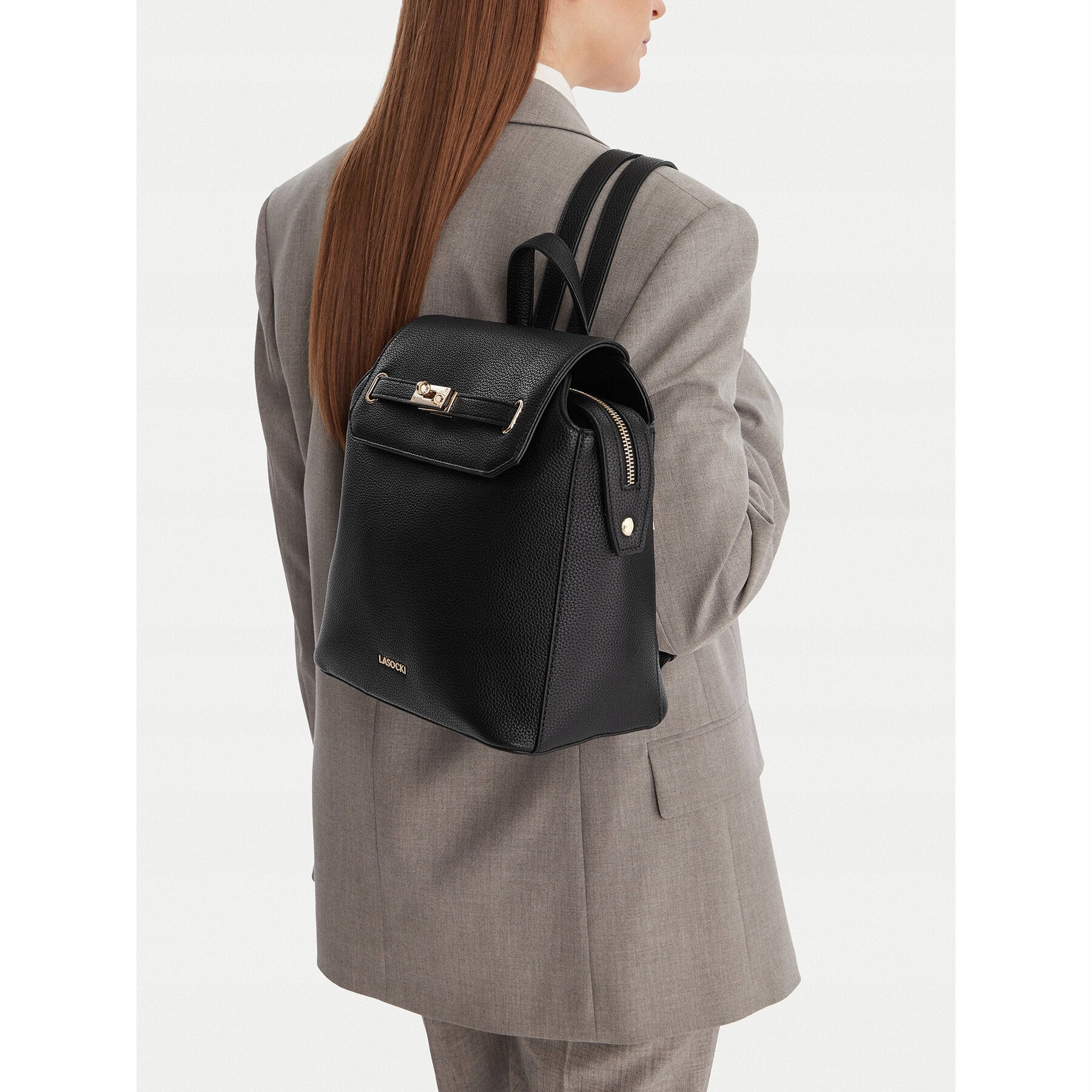 Lasocki Women's Backpack Black Lasocki-CEO-LSK-L-017-09 Black