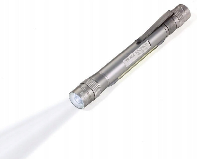 LED TROIKA LightWork Taschenlampe, schwarz 