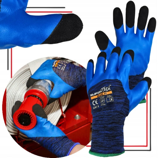 Latex Coated Protective Gloves 24h-BHP r.7 Brand 24h-BHP