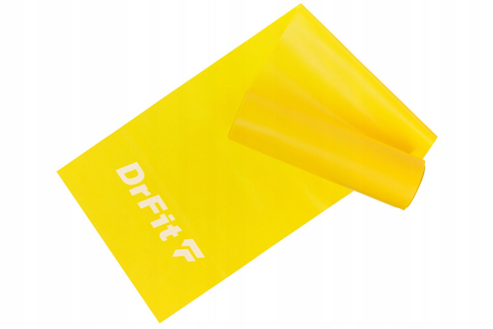Latex Tape for Strength Training Rehabilitation Exercises Durable DrFit Manufacturer code GUMA OPOROWA DO ĆWICZEŃ LATEKSOWA CIEMNOŻÓŁTA