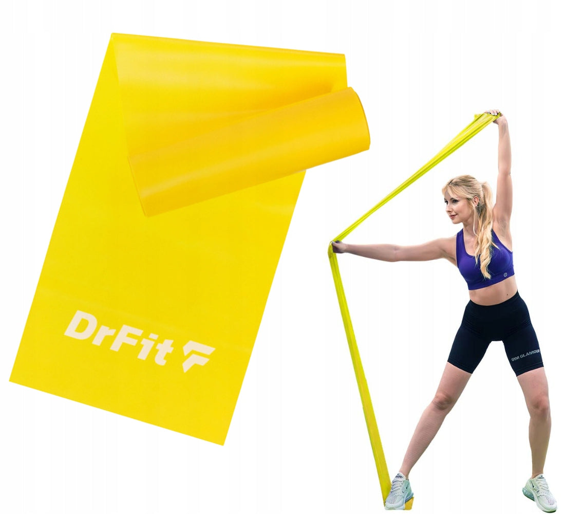 Latex Tape for Strength Training Rehabilitation Exercises Durable DrFit