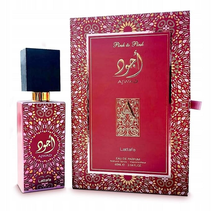 Lattafa Ajwad Pink To Pink Eau de Parfum 60ml Packaging status original