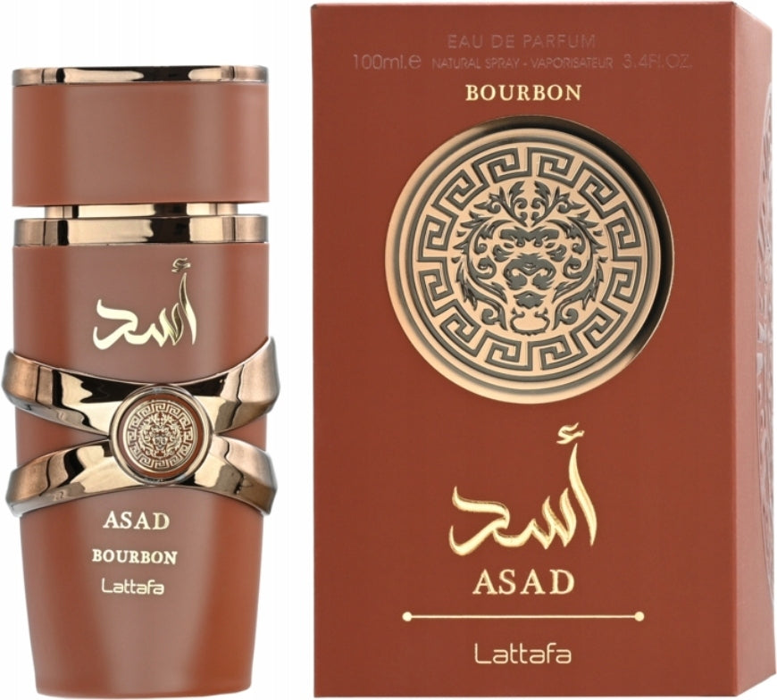 Lattafa Asad Bourbon Eau de Parfum for men Arabic 100 ml
