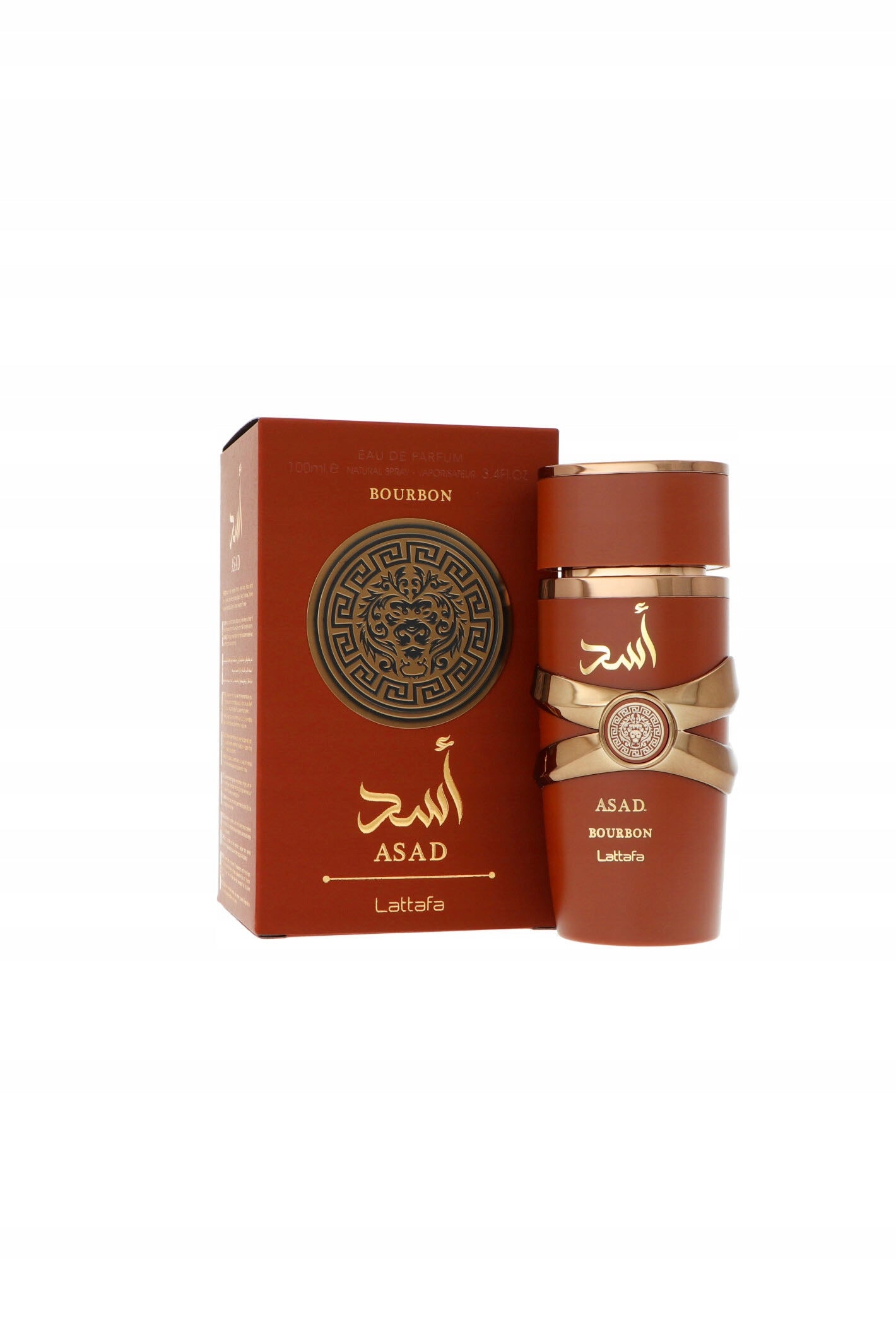 Lattafa Asad Bourbon Edp 100ml Packaging status original