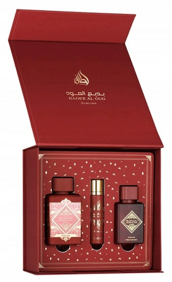 Lattafa Bade`e Al Oud Sublime 100+12ml EDP + 50ml Hair Mist Set