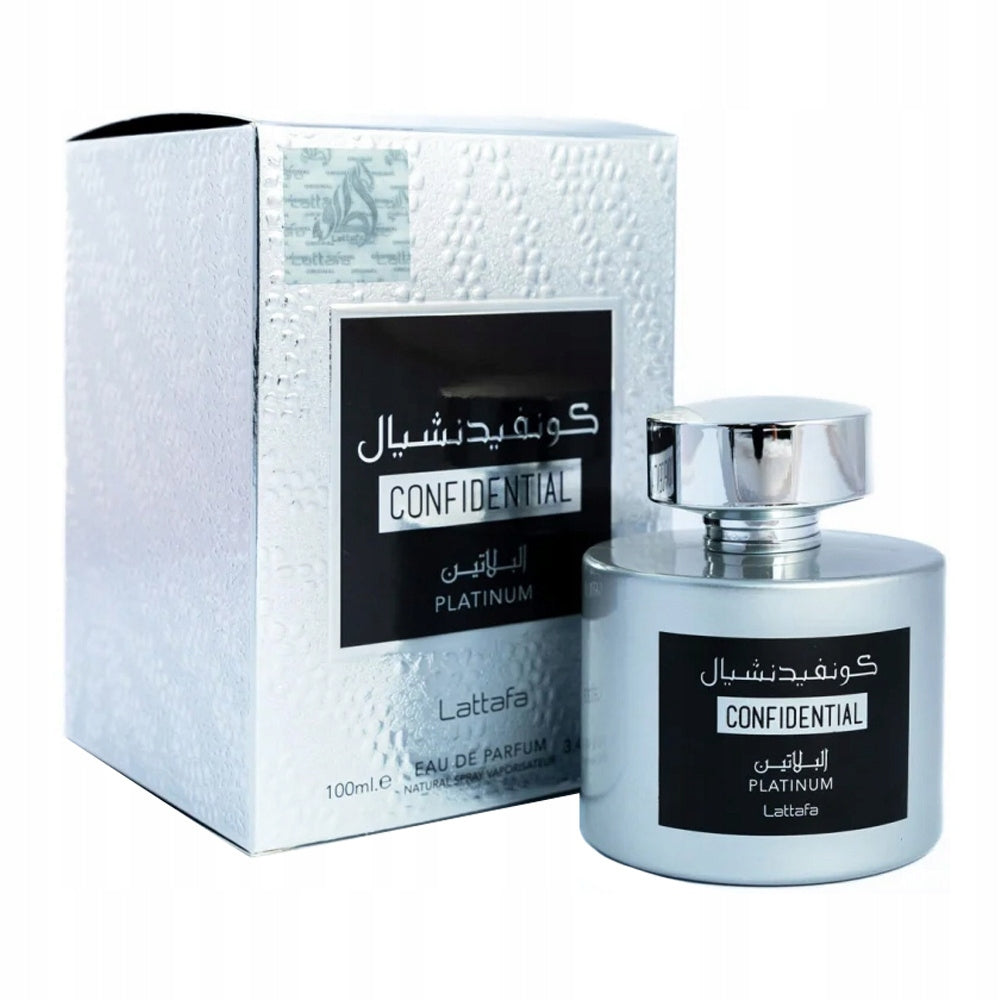 Lattafa Confidential Platinum Eau de Parfum 100 ml 1 Brand Lattafa