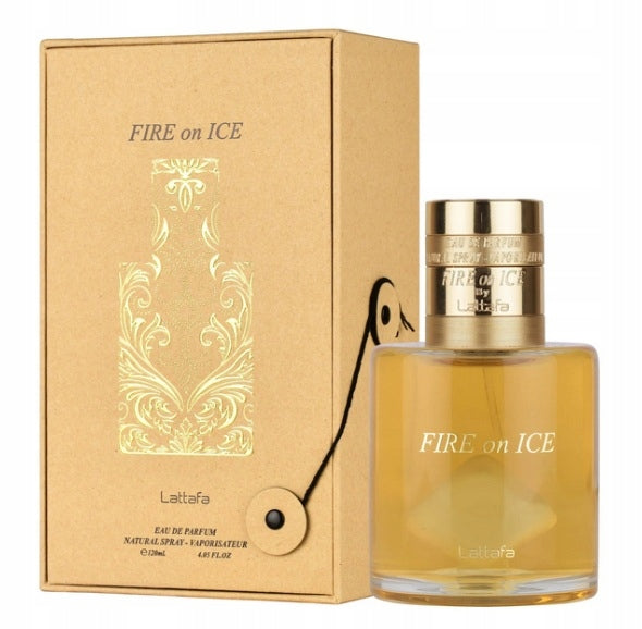 Lattafa Fire On Ice 100ml EDP Perfumed Water Perfume Arabic Unisex