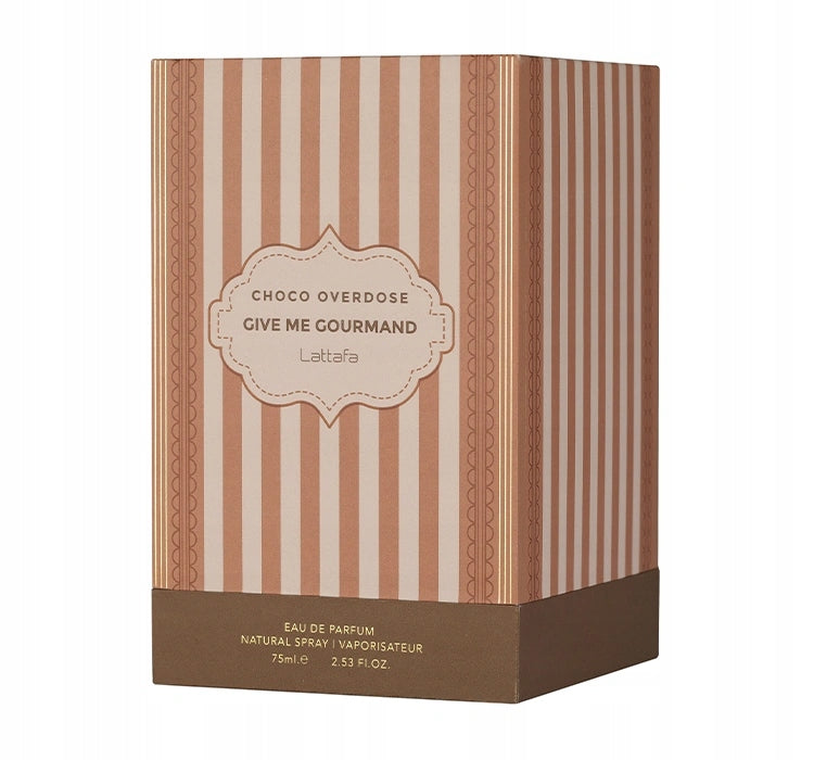 Lattafa Give Me Gourmand Choco Overdose Eau de Parfum spray 75 ml Brand Lattafa