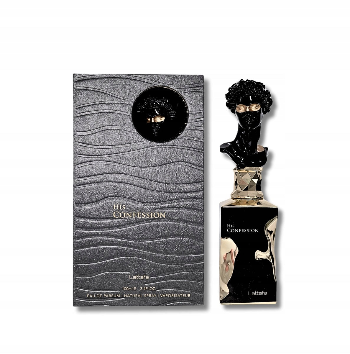 Lattafa His Confession Eau de Parfum for men perfume EDP 100 ml