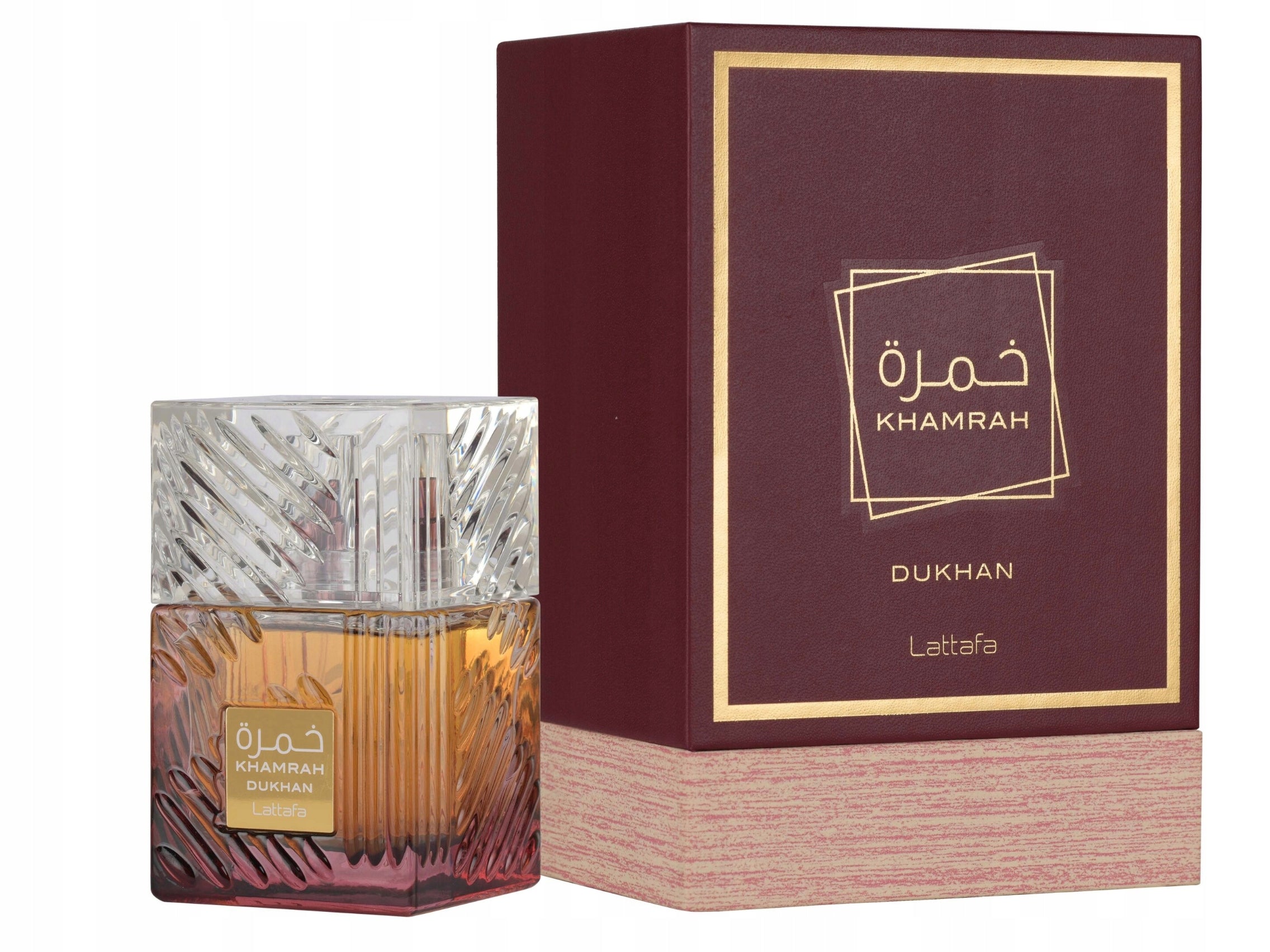 Lattafa Khamrah Dukhan 100ml EDP Perfumed Water Perfume For Men