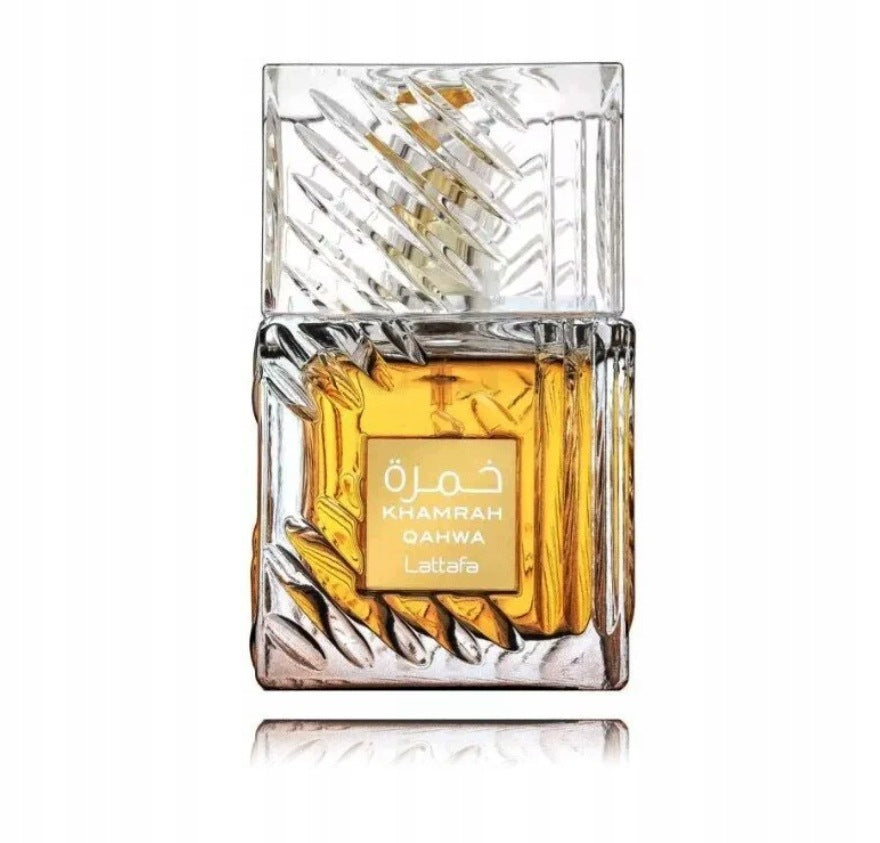 Lattafa Khamrah Qahwa 100ml Eau de Parfum Arabic coffee Packaging status original
