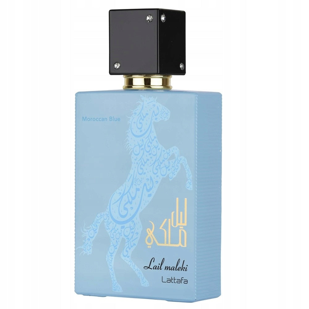 Lattafa Lail Maleki Moroccan Blue Perfumed Water EDP Unisex 100 ml Brand Lattafa