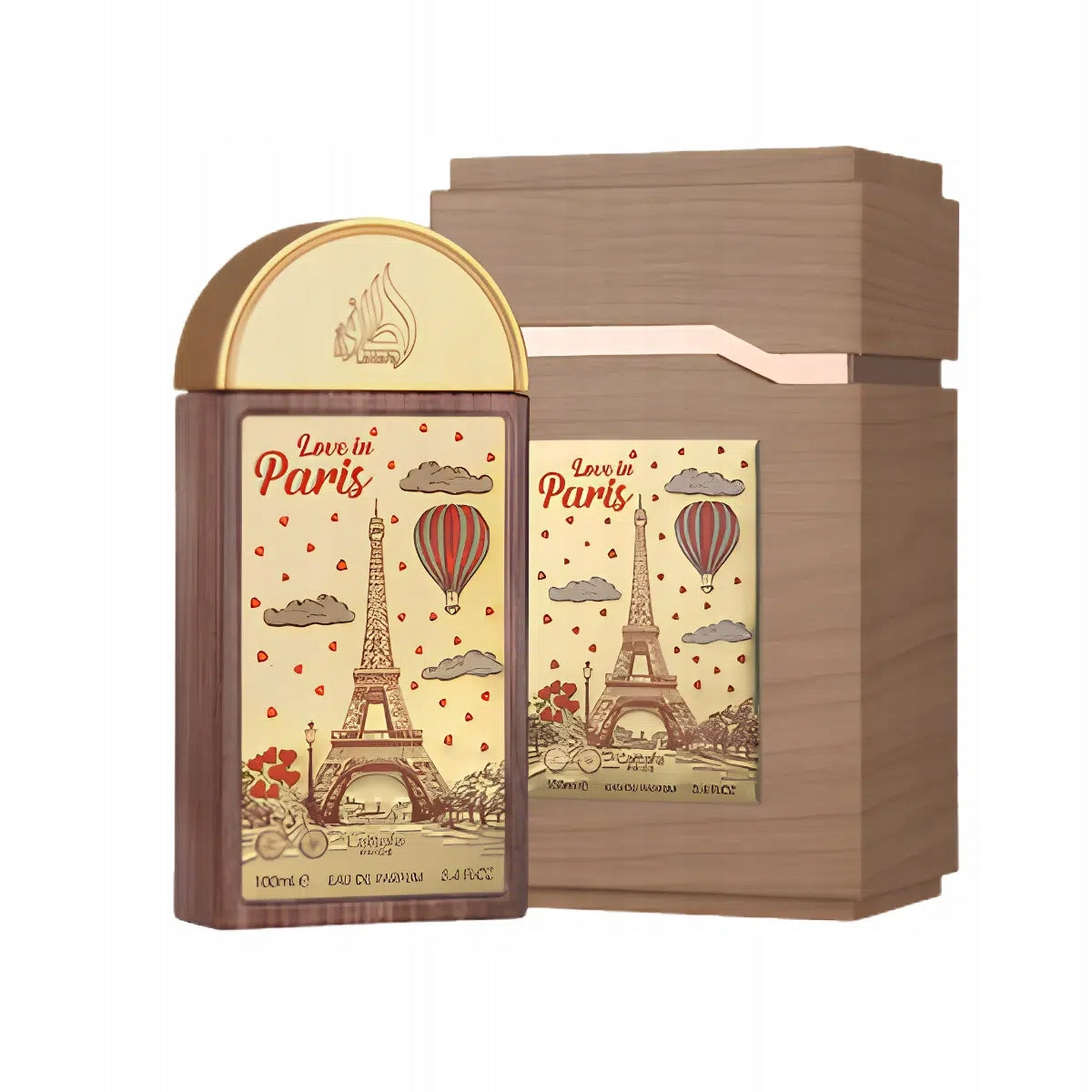 Lattafa Love in Paris 100 ML Eau de Parfum - 100 ml Bottle Packaging status original