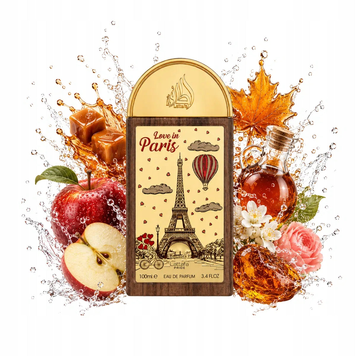 Lattafa Love in Paris 100 ML Eau de Parfum - 100 ml Bottle