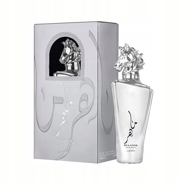 Lattafa Maahir Legacy Perfume 100ml Packaging status original