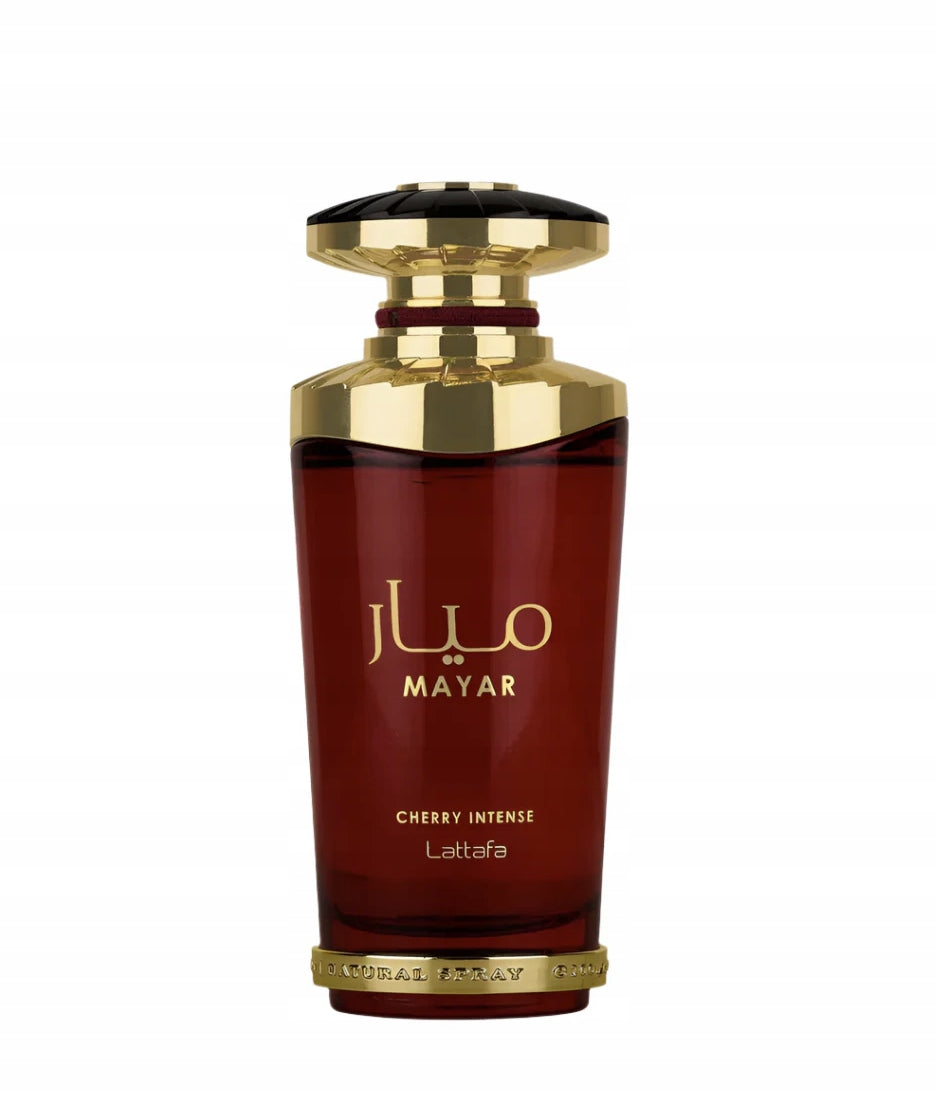 Lattafa Mayar Cherry Intense Eau de Parfum for Women - Arabic Fragrance, 100 ml Packaging status original