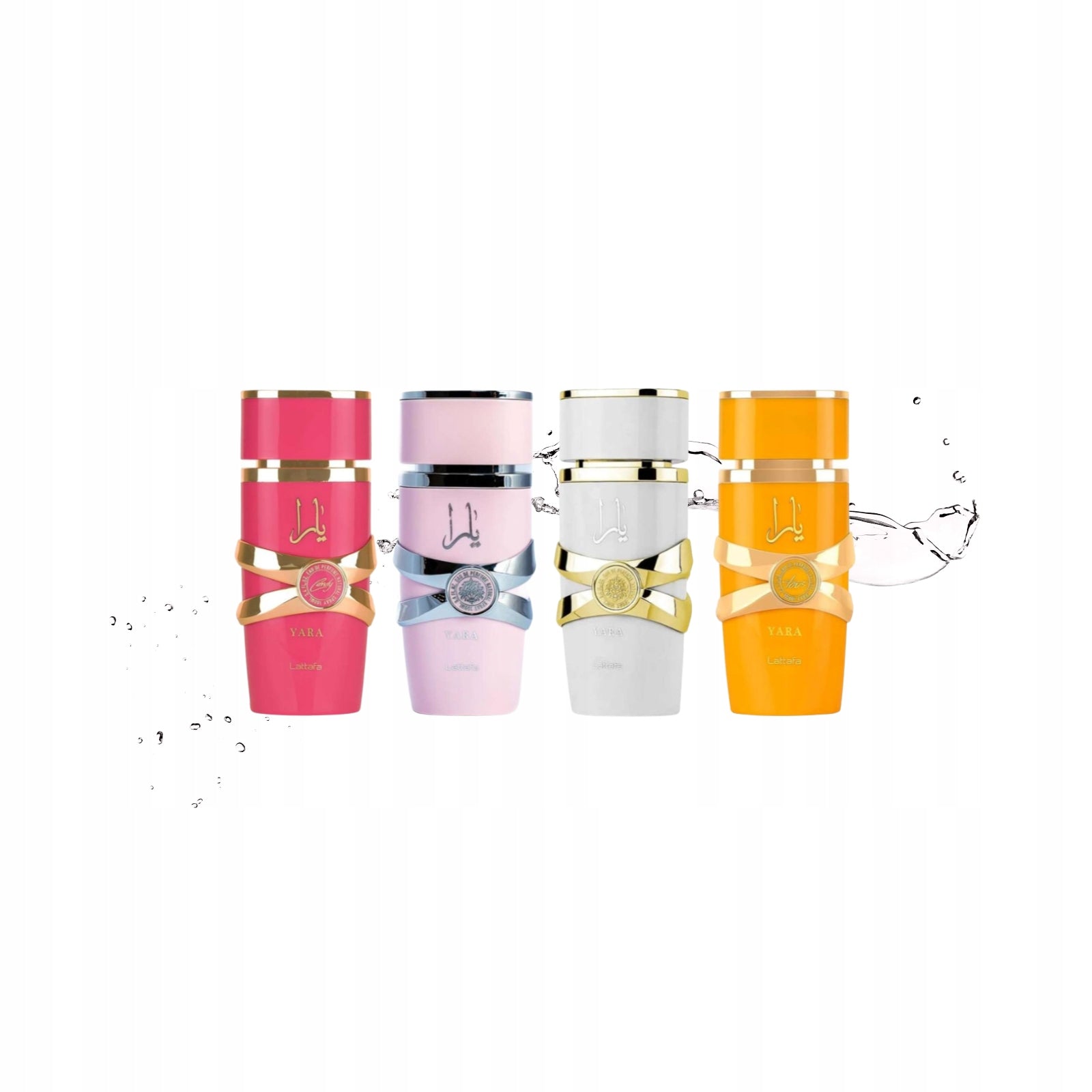 Lattafa My Yara Collection set of four perfumed waters 4x25ml Packaging status original