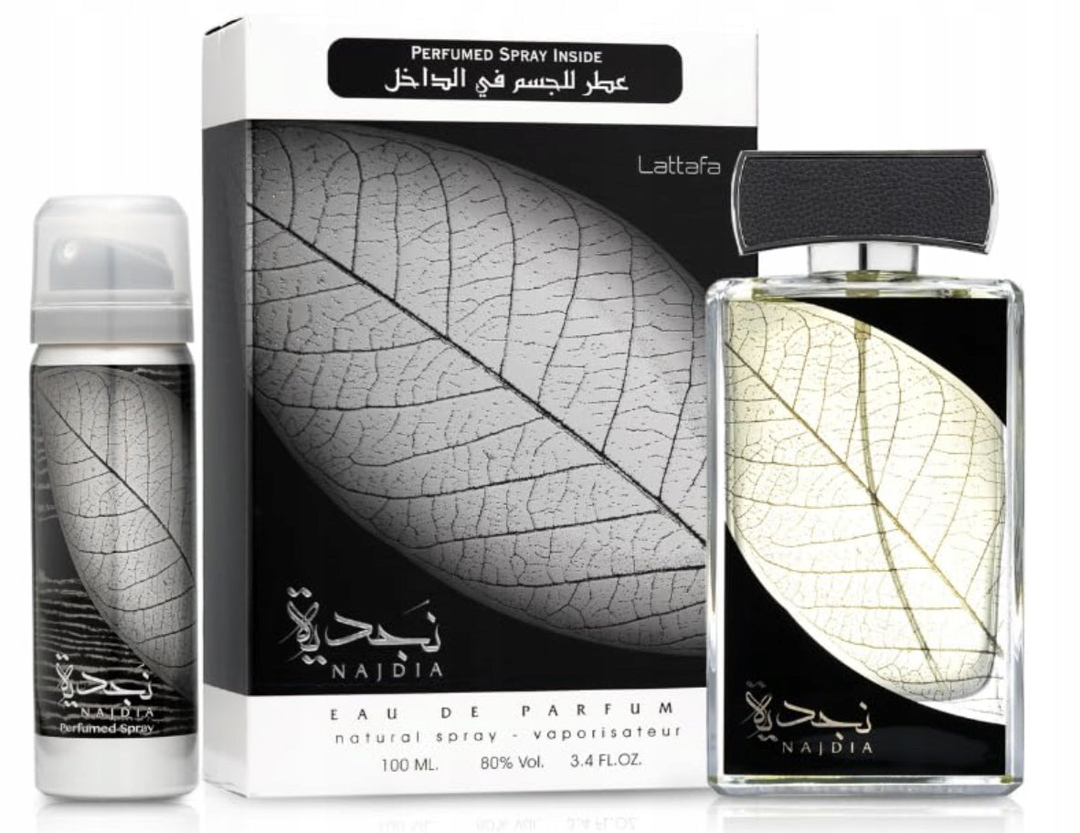 Lattafa Najdia 100ml + EDP deodorant Eau de Parfum for men Arabic