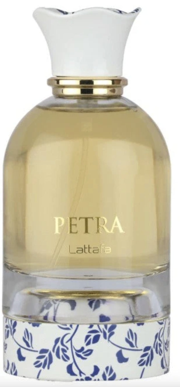 Lattafa Petra 100ml EDP Perfumed Water Women's Durable Arabic Perfume Brand Lattafa