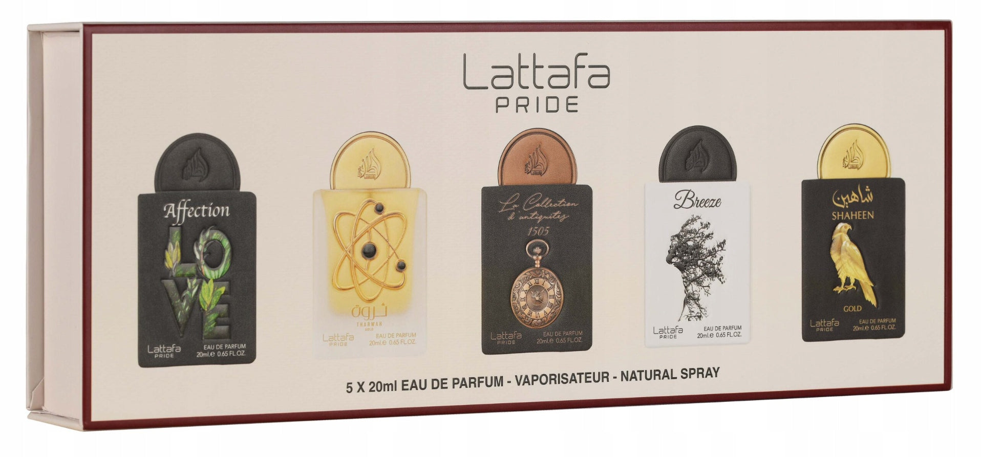 Lattafa Pride Collection No.1 Set 5x20ml EDP