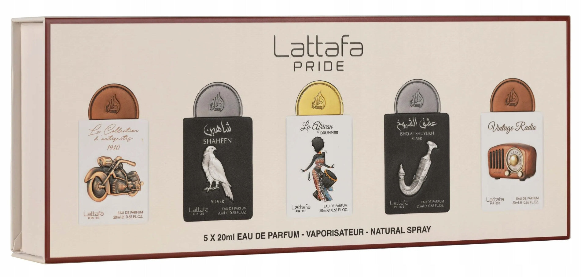 Lattafa Pride Collection No.5 Set 5x20ml EDP