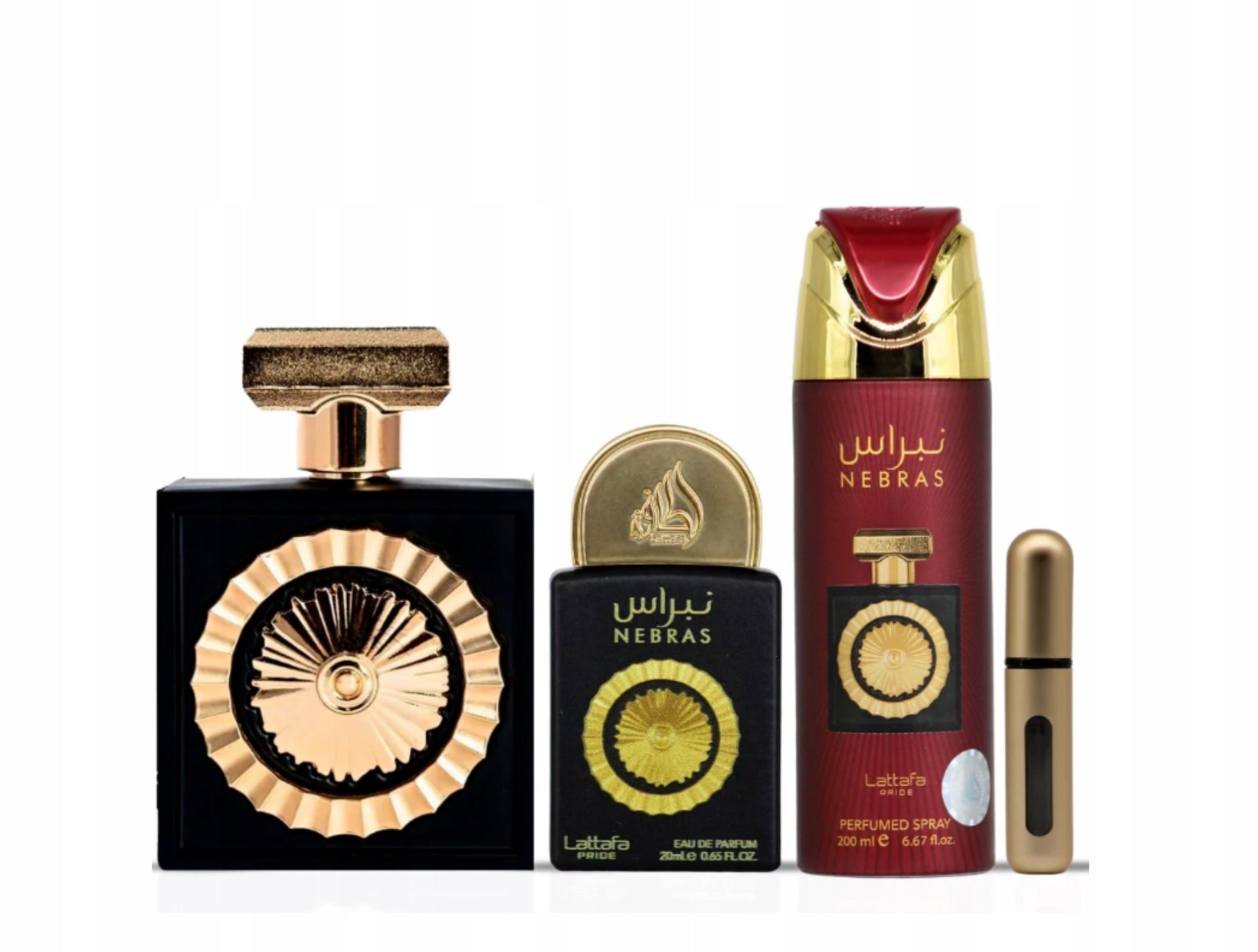 Lattafa Pride Nebras EDP 100 ml + EDP 20 ml + DEO VAPO 200 ml Brand Lattafa