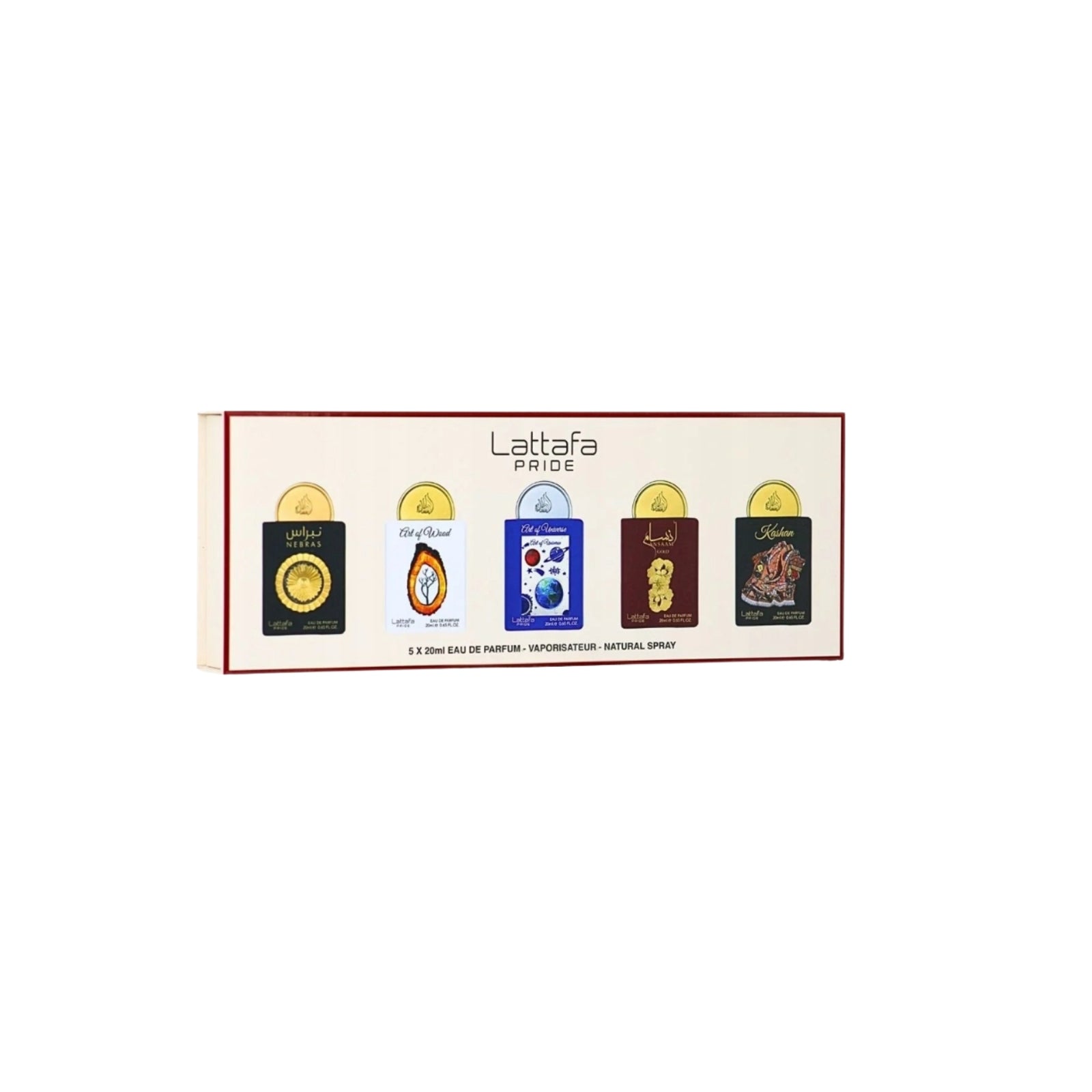 Lattafa Pride No.03 Collection EDP unisex eau de parfum 5X20 ml Manufacturer code LATTAFA YARA COLLECTION ZESTAW PERFUM 4X25ML