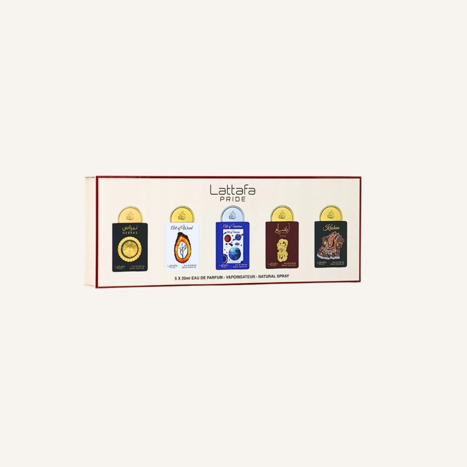 Lattafa Pride No.03 Collection EDP unisex eau de parfum 5X20 ml Packaging status original