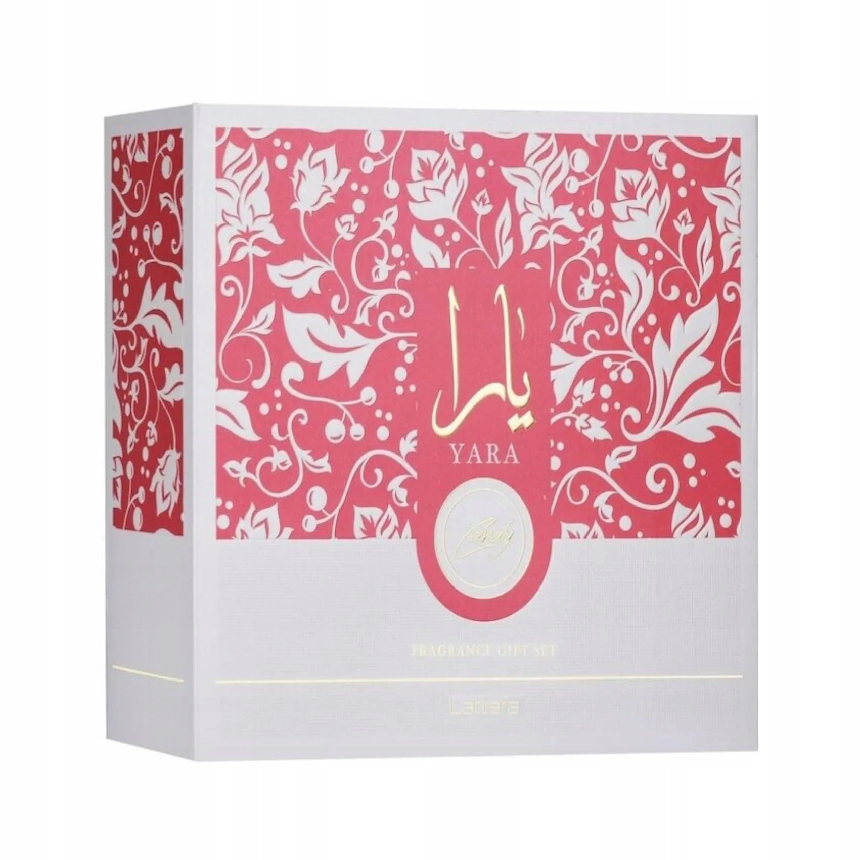 Lattafa Yara Candy set EDP 100 ml + EDP 12 ml + hair mist 50 ml Brand Lattafa