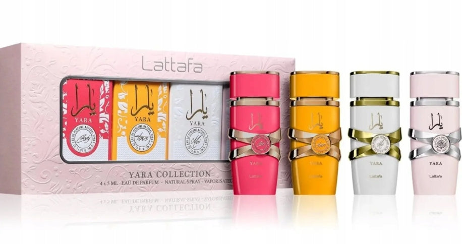 Lattafa Yara Collection Set For Women 4x5 ml EDP